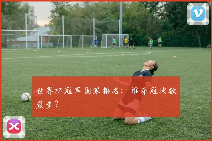 世界杯冠军国家排名:谁夺冠次数最多?
